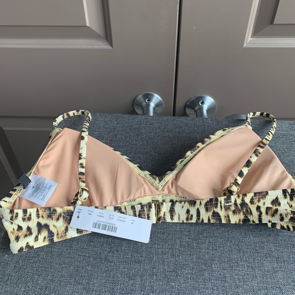 NWT J.Crew Leopard French Bikini Top & Bottom M - Picture 4 of 6